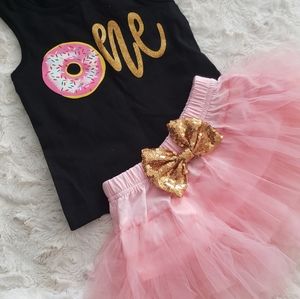 Girl 1st birthday outfit